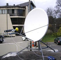Установка спутниковой антенны для интернета